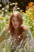 Strickset Jacke Lang Yarns Secret Garden MALINA mit Anleitung in garnwelt-Box S