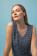 Strickset Top Lang Yarns Siempre NALAH mit Anleitung in garnwelt-Box