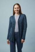Strickset Jacke Lang Yarns Siempre PATRIZIA mit Anleitung in garnwelt-Box S