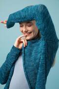 Strickset Jacke Lang Yarns Siempre PATRIZIA mit Anleitung in garnwelt-Box S