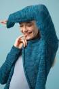 Strickset Jacke Lang Yarns Siempre PATRIZIA mit Anleitung in garnwelt-Box S