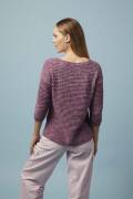 Strickset Pullover Lang Yarns Siempre ARIA mit Anleitung in garnwelt-Box S