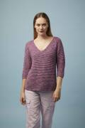Strickset Pullover Lang Yarns Siempre ARIA mit Anleitung in garnwelt-Box S