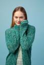 Strickset Jacke Lang Yarns Siempre NELA mit Anleitung in garnwelt-Box