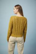 Strickset Pullover Lang Yarns Siempre MALIA mit Anleitung in garnwelt-Box S