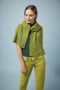 Strickset Schal Lang Yarns Siempre PAMELA mit Anleitung in garnwelt-Box ca 37 x 192 cm