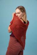 Knitting set Triangular shawl SIEMPRE with knitting instructions in garnwelt box