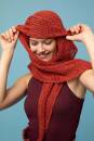 Knitting set Triangular shawl SIEMPRE with knitting instructions in garnwelt box