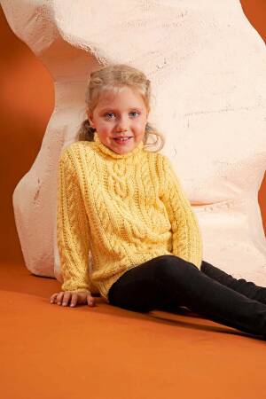 Strickanleitung Zopfpullover PTO-066_07 LANGYARNS Poseidon ULLI als download