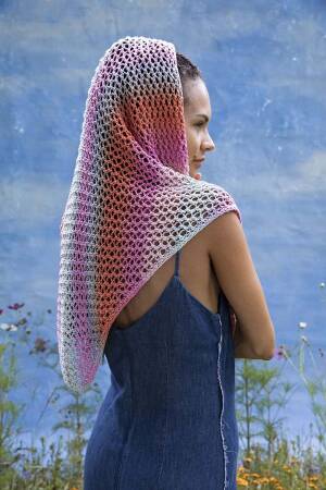 Knitting instructions Shawl PTO-071_04 LANGYARNS Silk Color as download