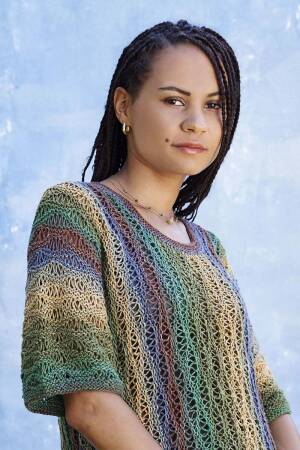 Strickanleitung Kurzarmpullover PTO-071_07 LANGYARNS Silk Color ALESSANDRA als download