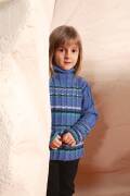 Strickset Rollkragenpullover Lang Yarns Atlantis MINNIE mit Anleitung in garnwelt-Box 104