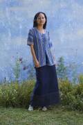 Strickset Kurzarmjacke Lang Yarns Silk Color VALERIA mit...