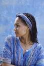 Knitting set Short-sleeved cardigan SILK COLOR with knitting instructions in garnwelt box