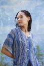 Knitting set Short-sleeved cardigan SILK COLOR with knitting instructions in garnwelt box