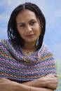 Knitting set Scarf SILK COLOR with knitting instructions in garnwelt box