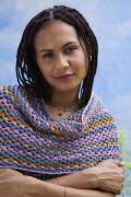 Strickset Schal Lang Yarns Silk Color AUGUSTA mit Anleitung in garnwelt-Box ca 150 x 35 cm