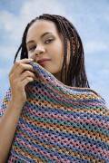 Strickset Schal Lang Yarns Silk Color AUGUSTA mit Anleitung in garnwelt-Box ca 150 x 35 cm