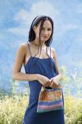 Knitting set Bag SILK COLOR with knitting instructions in garnwelt box in size ca 22 x 25 cm