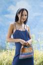 Knitting set Bag SILK COLOR with knitting instructions in garnwelt box in size ca 22 x 25 cm