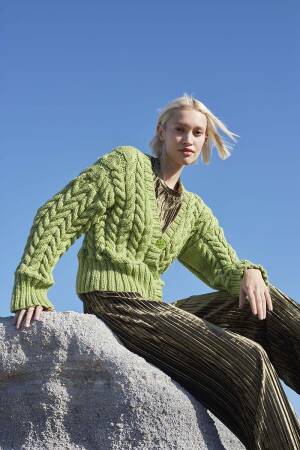 Knitting instructions Cardigan WAD-013-01 WOOLADDICTS Glory as download