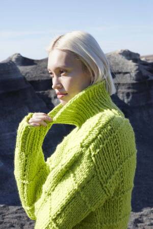 Knitting instructions Sweater WAD-013-06 WOOLADDICTS Fire as download
