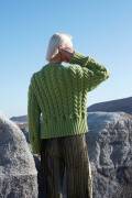 Knitting set Cardigan GLORY with knitting instructions in garnwelt box in size S-M