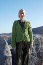 Knitting set Cardigan GLORY with knitting instructions in garnwelt box in size S-M