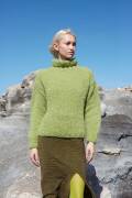 Strickset Pullover WAD WOOLADDICTS Desire LUSH OASIS mit Anleitung in garnwelt-Box