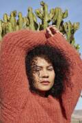 Strickset Top Down Pullover WAD WOOLADDICTS Honor PACHAMAMA mit Anleitung in garnwelt-Box S-M