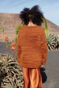 Strickset Pullover WAD WOOLADDICTS Glamour SHADES OF GAIA mit Anleitung in garnwelt-Box S-M