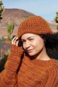 Knitting set Hat GLAMOUR with knitting instructions in garnwelt box in size DG