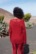 Strickset Jacke WAD WOOLADDICTS Memory LAVA GARDEN mit...