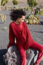 Strickset Jacke WAD WOOLADDICTS Glory FLAMING HUE mit Anleitung in garnwelt-Box
