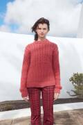 Strickset Pullover WAD WOOLADDICTS Memory DAMASK ROSE mit Anleitung in garnwelt-Box S