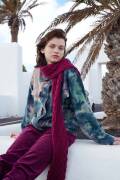 Knitting set Scarf GLORY with knitting instructions in garnwelt box in size ca 27 x 170 cm