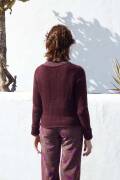 Strickset Top Down Jacke WAD WOOLADDICTS Memory ENTWINED mit Anleitung in garnwelt-Box S