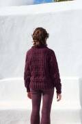 Strickset Pullover WAD WOOLADDICTS Glory GRAPE-KISSED mit Anleitung in garnwelt-Box S