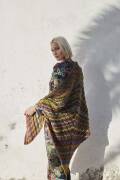 Strickset Dreiecktuch WAD WOOLADDICTS Mystery INFINITE SKY mit Anleitung in garnwelt-Box ca 166 x 90 cm