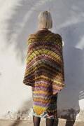 Strickset Dreiecktuch WAD WOOLADDICTS Mystery INFINITE SKY mit Anleitung in garnwelt-Box ca 166 x 90 cm