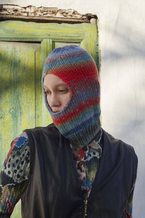 Strickset Balaklava WAD WOOLADDICTS Mystery RADIANT SUN mit Anleitung in garnwelt-Box