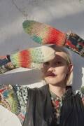Strickset Fäustlinge WAD WOOLADDICTS Mystery PRISMATIC SHAKER mit Anleitung in garnwelt-Box DG