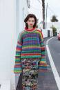 Strickset Pullover WAD WOOLADDICTS Mystery TECHNICOLOR mit Anleitung in garnwelt-Box