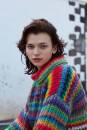 Strickset Pullover WAD WOOLADDICTS Mystery TECHNICOLOR mit Anleitung in garnwelt-Box
