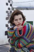 Strickset Pullover WAD WOOLADDICTS Mystery TECHNICOLOR mit Anleitung in garnwelt-Box S-M