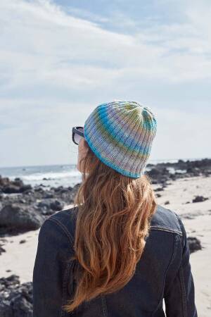 Strickset Mütze Lang Yarns Lovis BECOY mit Anleitung in garnwelt-Box unisex
