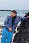 Strickset Herrenjacke Lang Yarns Lovis DAVID mit Anleitung in garnwelt-Box S