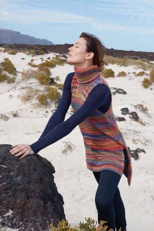 Strickset Tunika Lang Yarns Lovis MADLEN mit Anleitung in garnwelt-Box