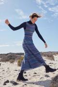 Strickset Kleid Lang Yarns Lovis HYLLAM mit Anleitung in...