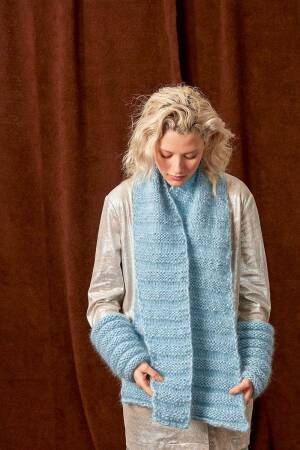 Knitting instructions Scarf 282_22 LANGYARNS Delizia as download